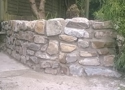 Devon stone wall